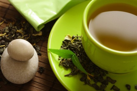 Detox with Green Tea.